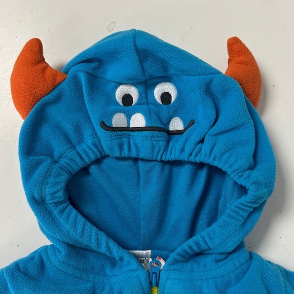 Carters Monster Halloween Costume Jacket 18m - Picture 2 of 4